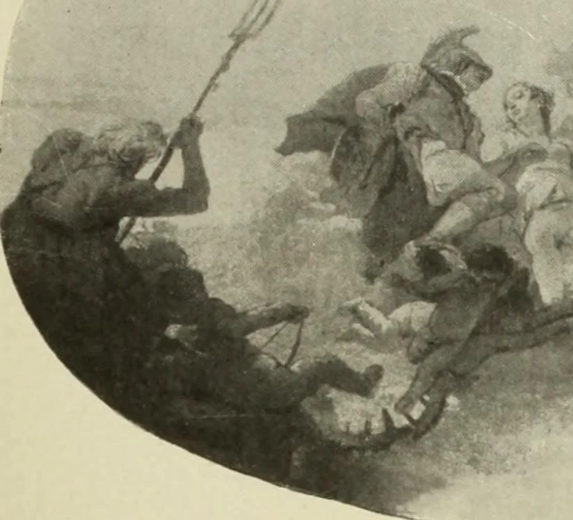 An illustration from Tiepolo, la vie et l'oeuvre du peintre;, 1911, leaf 426