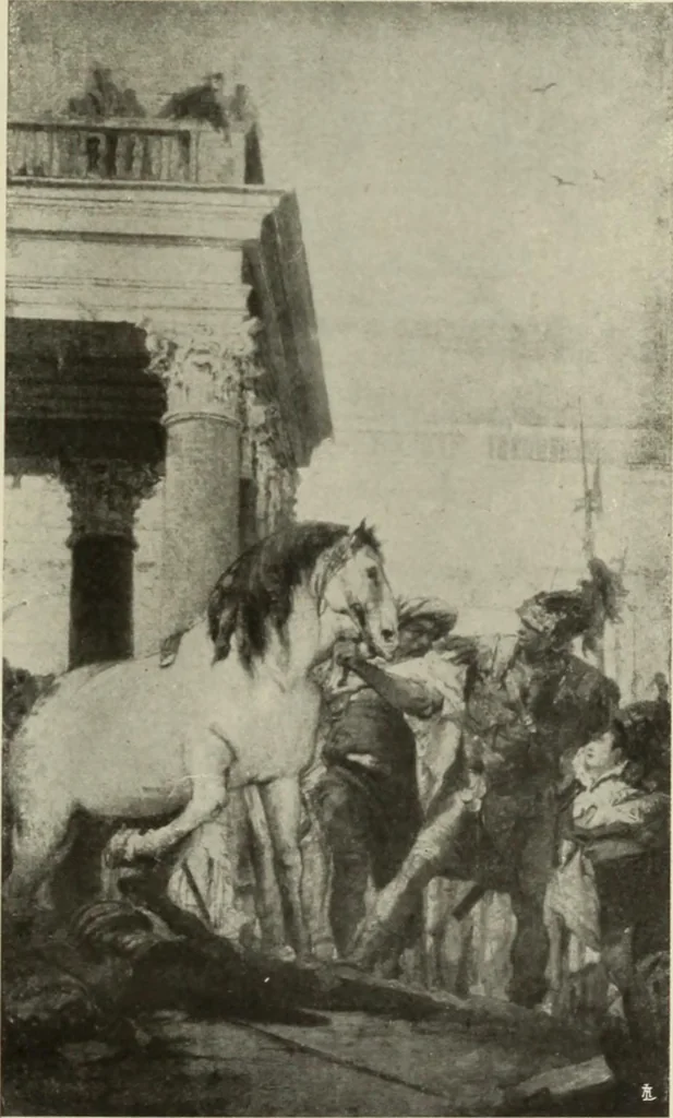 An illustration from Tiepolo, la vie et l'oeuvre du peintre;, 1911, leaf 426