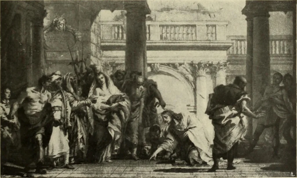 An illustration from Tiepolo, la vie et l'oeuvre du peintre;, 1911, leaf 432