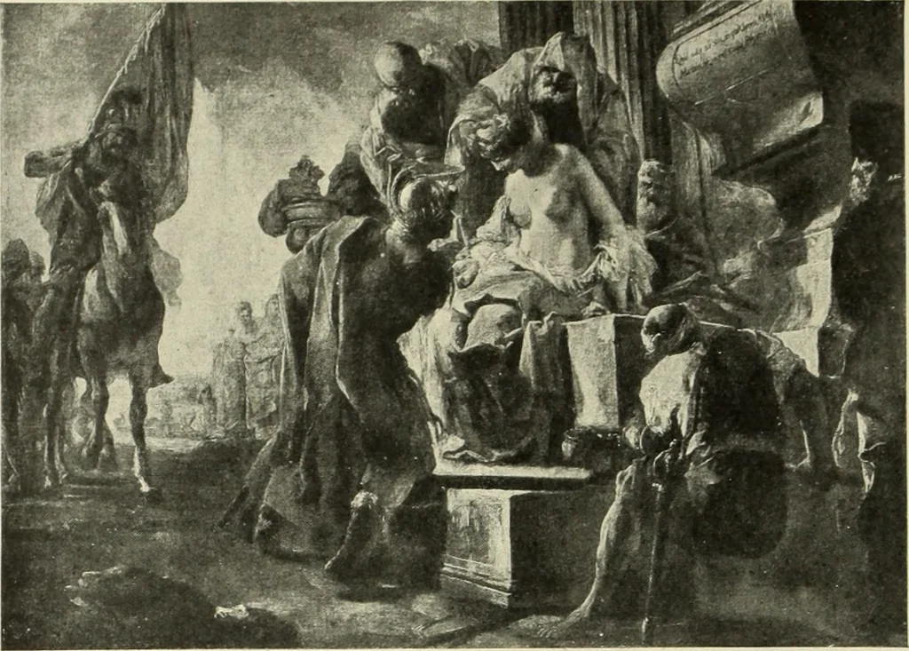An illustration from Tiepolo, la vie et l'oeuvre du peintre;, 1911, leaf 433