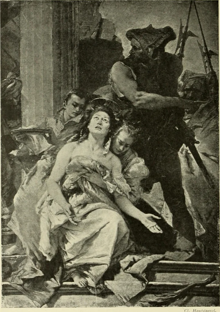 An illustration from Tiepolo, la vie et l'oeuvre du peintre;, 1911, leaf 439