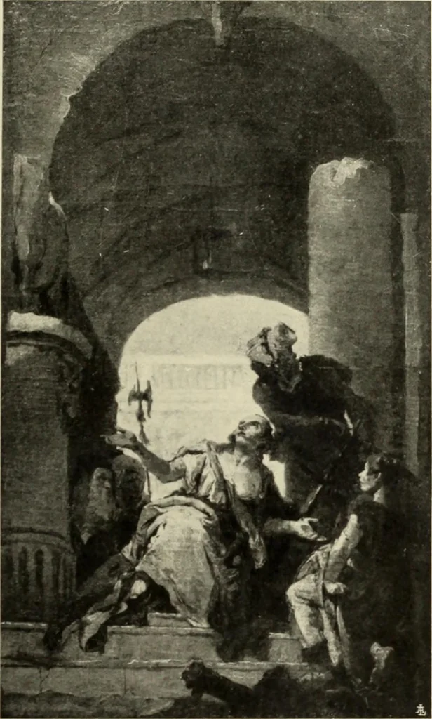 An illustration from Tiepolo, la vie et l'oeuvre du peintre;, 1911, leaf 440