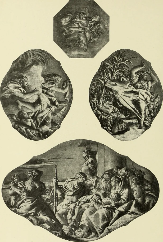 An illustration from Tiepolo, la vie et l'oeuvre du peintre;, 1911, leaf 441