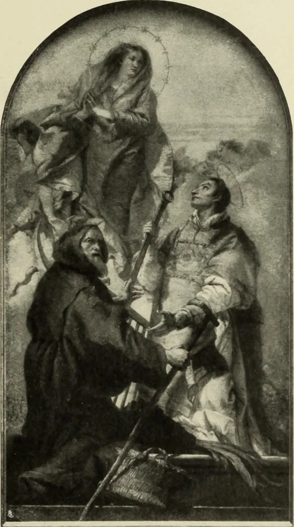 An illustration from Tiepolo, la vie et l'oeuvre du peintre;, 1911, leaf 442