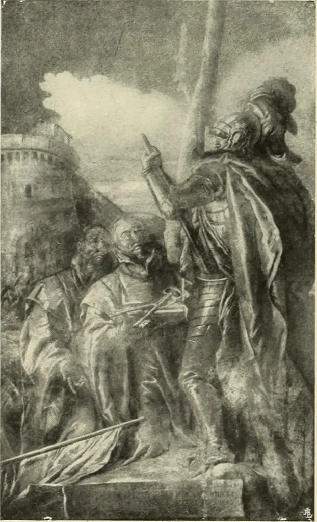 An illustration from Tiepolo, la vie et l'oeuvre du peintre;, 1911, leaf 445