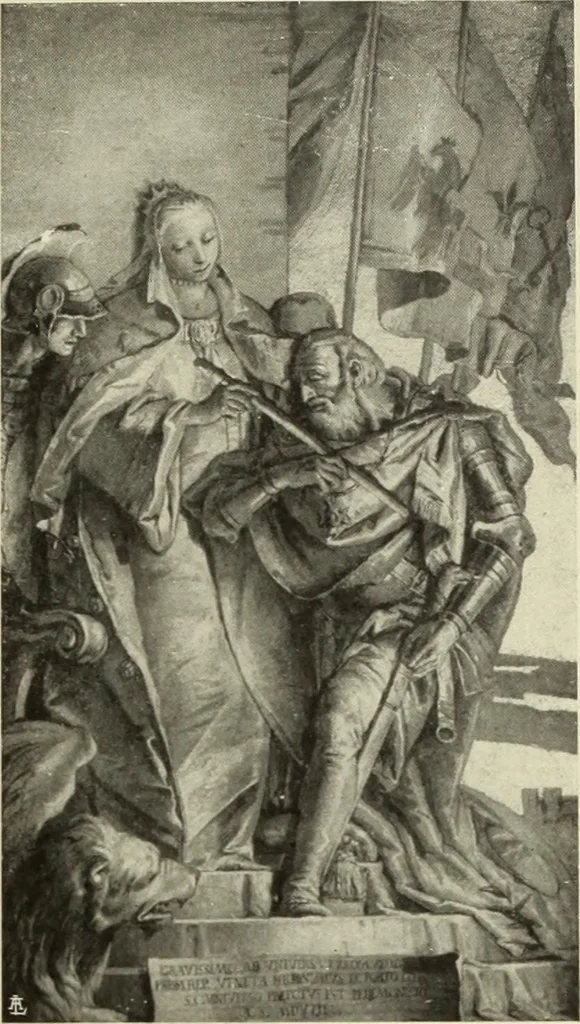 An illustration from Tiepolo, la vie et l'oeuvre du peintre;, 1911, leaf 446
