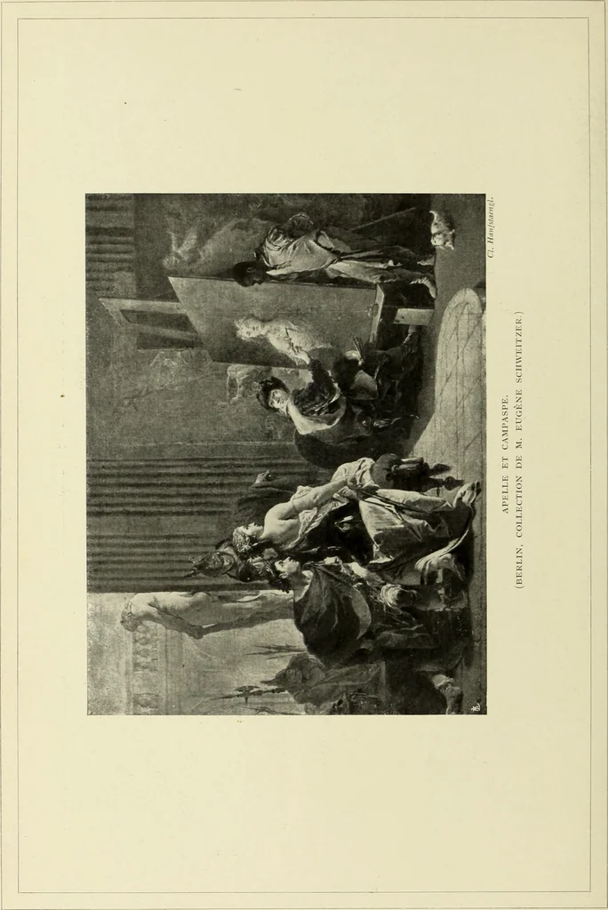 An illustration from Tiepolo, la vie et l'oeuvre du peintre;, 1911, leaf 447