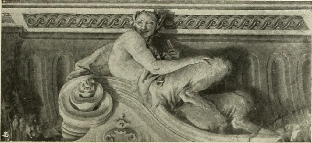 An illustration from Tiepolo, la vie et l'oeuvre du peintre;, 1911, leaf 448