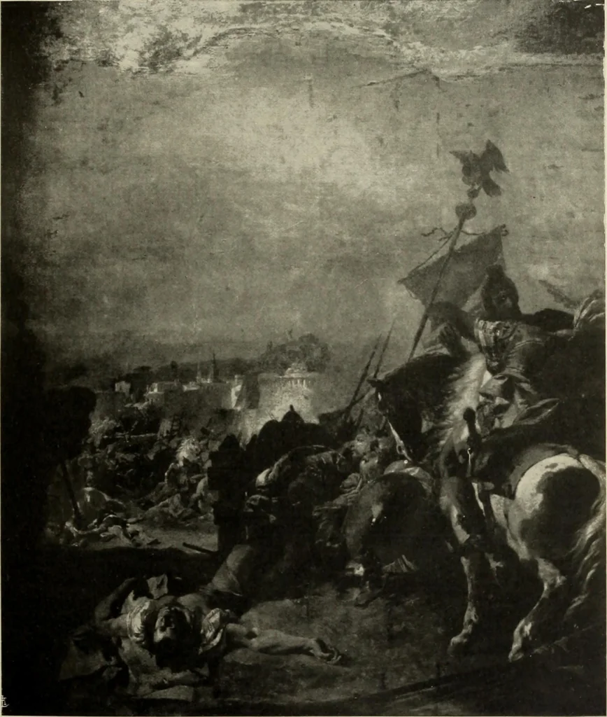 An illustration from Tiepolo, la vie et l'oeuvre du peintre;, 1911, leaf 450