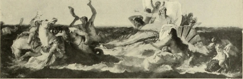 An illustration from Tiepolo, la vie et l'oeuvre du peintre;, 1911, leaf 454