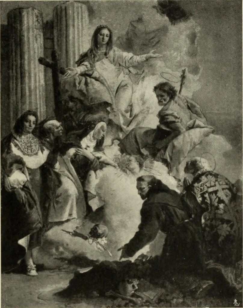 An illustration from Tiepolo, la vie et l'oeuvre du peintre;, 1911, leaf 460