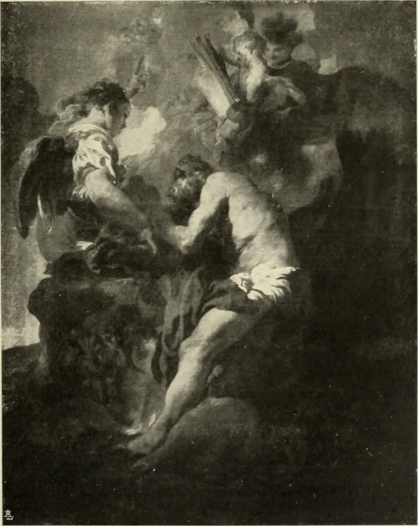 An illustration from Tiepolo, la vie et l'oeuvre du peintre;, 1911, leaf 492