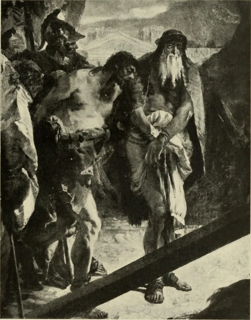An illustration from Tiepolo, la vie et l'oeuvre du peintre;, 1911, leaf 496