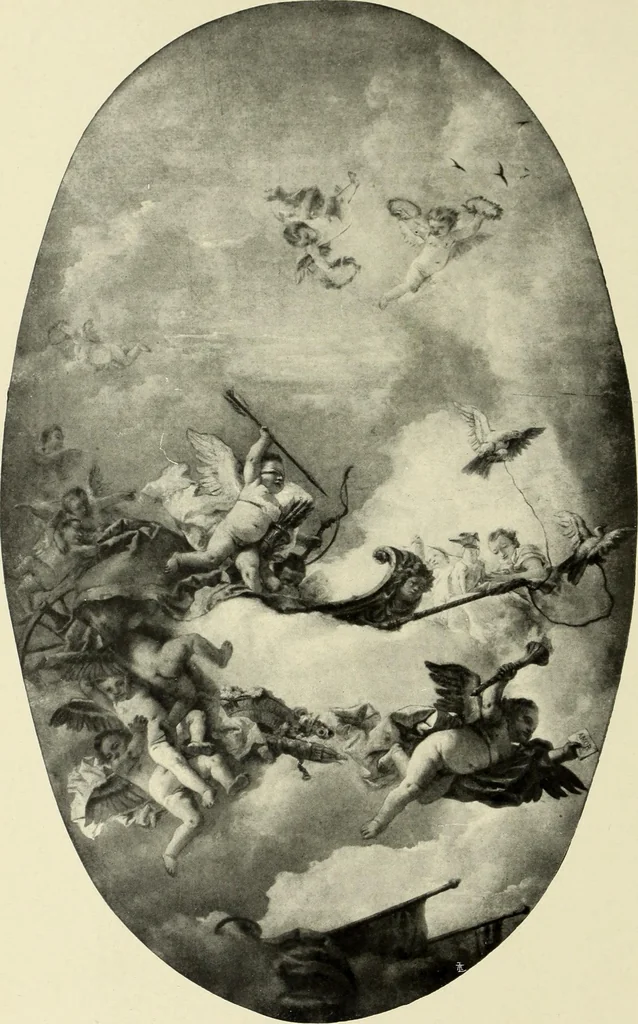 An illustration from Tiepolo, la vie et l'oeuvre du peintre;, 1911, leaf 541