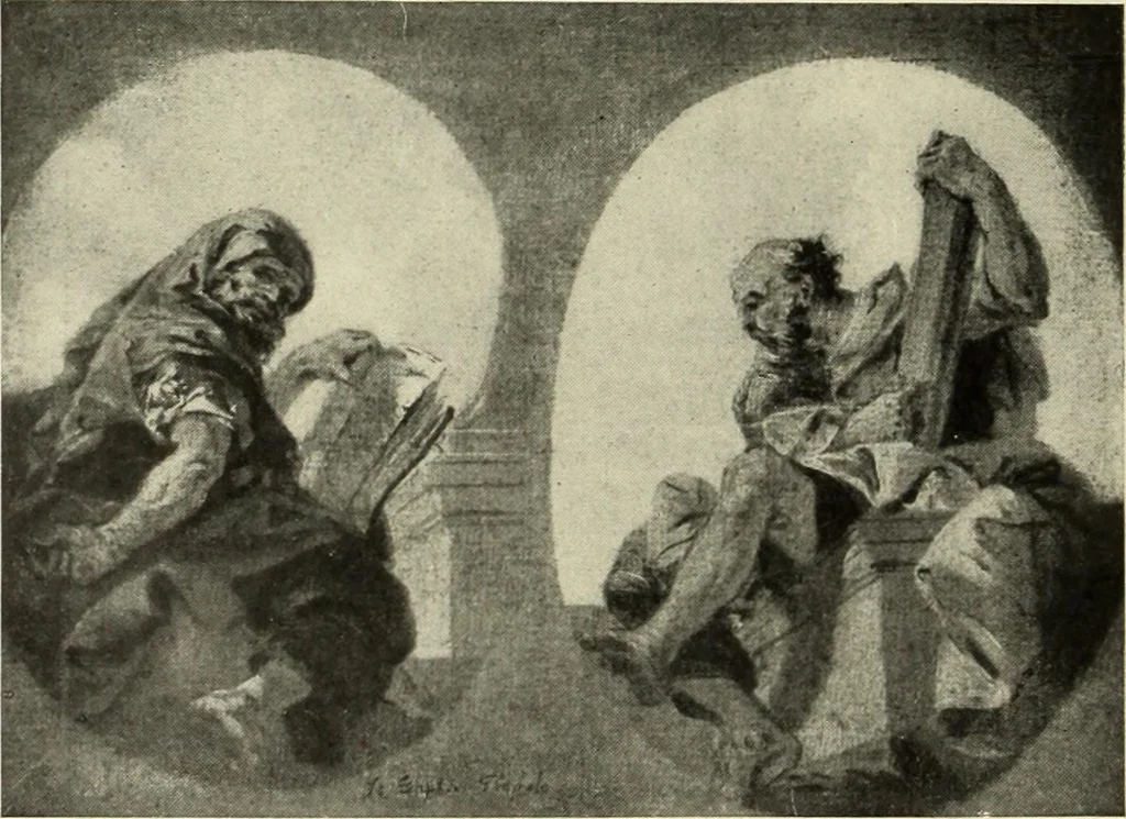 An illustration from Tiepolo, la vie et l'oeuvre du peintre;, 1911, leaf 543