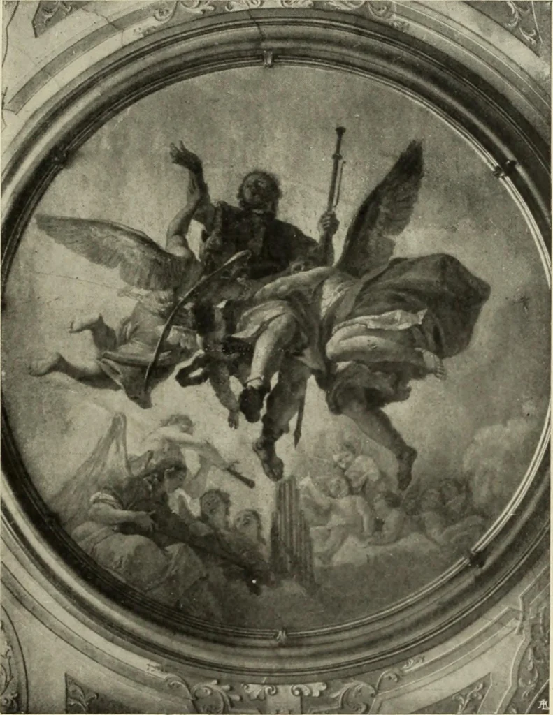 An illustration from Tiepolo, la vie et l'oeuvre du peintre;, 1911, leaf 546