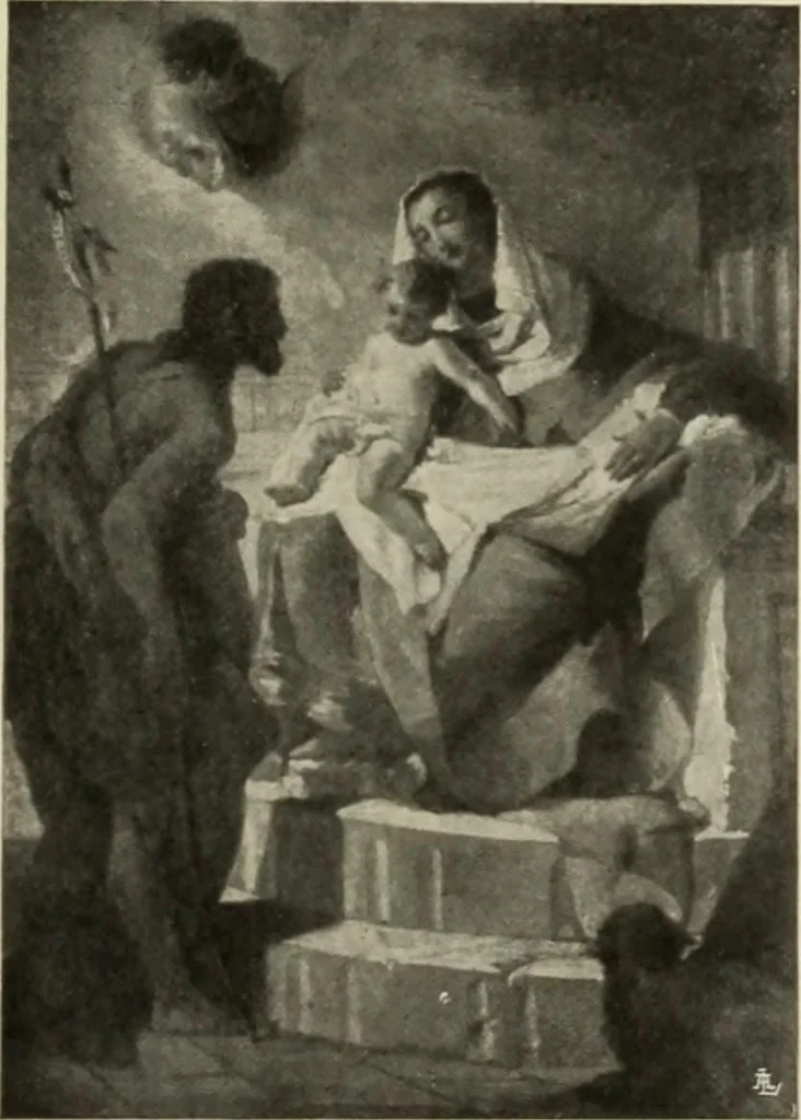 An illustration from Tiepolo, la vie et l'oeuvre du peintre;, 1911, leaf 550