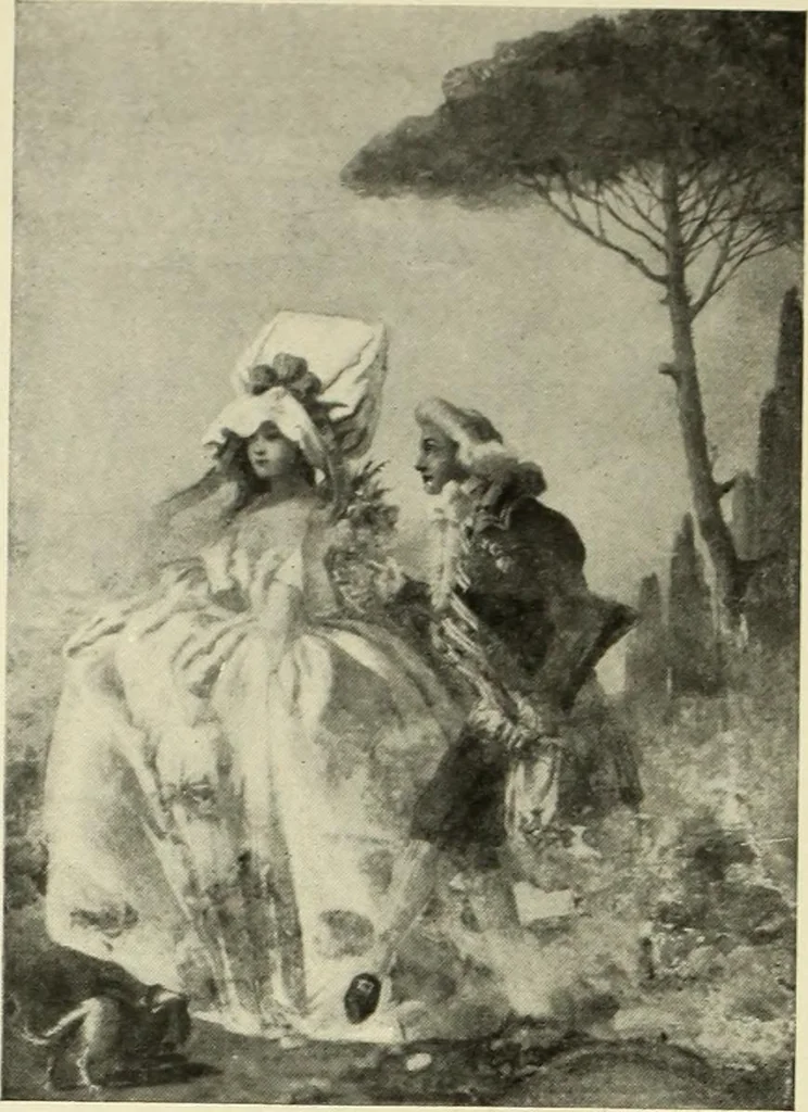 An illustration from Tiepolo, la vie et l'oeuvre du peintre;, 1911, leaf 555