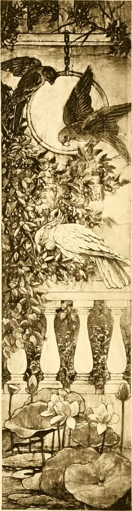 An illustration from Tiffany favrile glass, Tiffany windows, Tiffany mosaics, Tiffany monuments, Tiffany granite., 1913, leaf 47