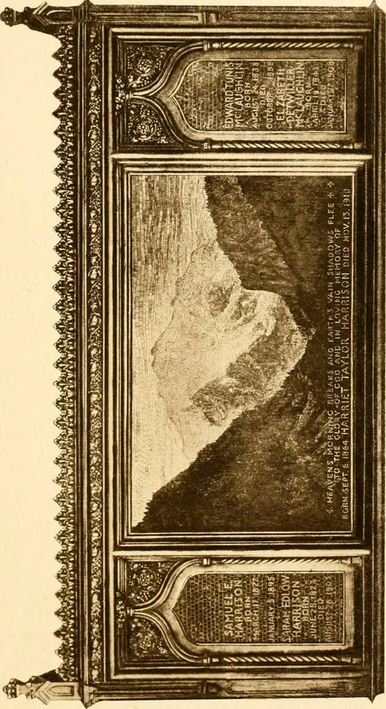 An illustration from Tiffany favrile glass, Tiffany windows, Tiffany mosaics, Tiffany monuments, Tiffany granite., 1913, leaf 68