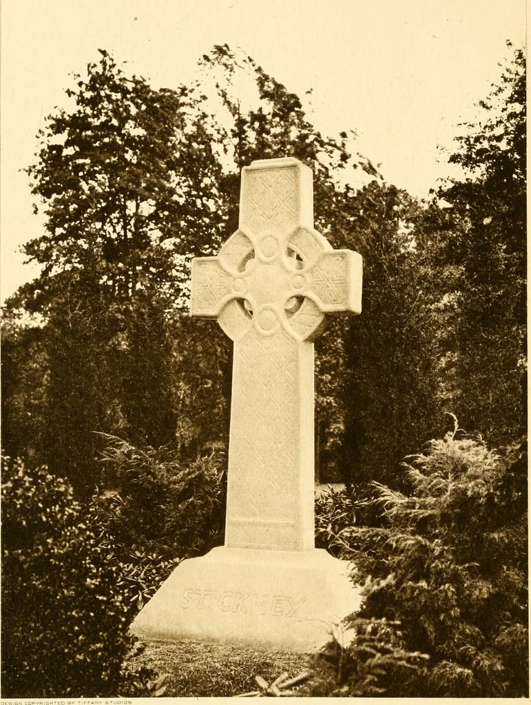 An illustration from Tiffany favrile glass, Tiffany windows, Tiffany mosaics, Tiffany monuments, Tiffany granite., 1913, leaf 71