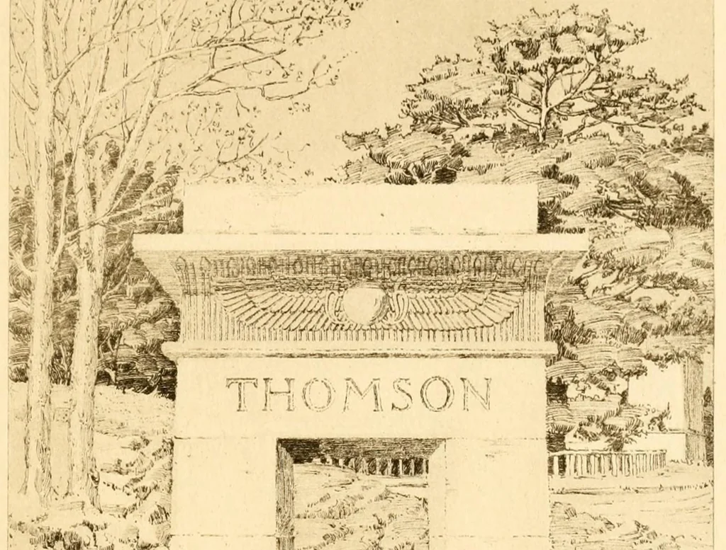 An illustration from Tiffany favrile glass, Tiffany windows, Tiffany mosaics, Tiffany monuments, Tiffany granite., 1913, leaf 92