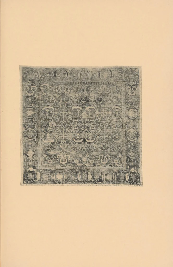 An illustration from The Tiffany studios collection of notable oriental rugs, 1907, leaf 125
