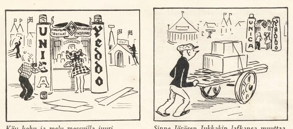An illustration from Tikkurilan Viesti (1930-06), 1930, leaf 11