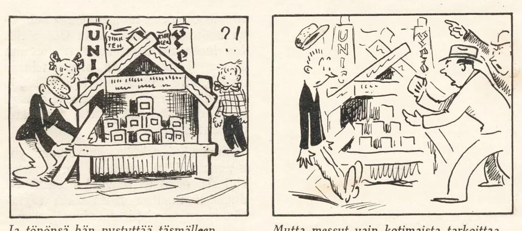 An illustration from Tikkurilan Viesti (1930-06), 1930, leaf 11