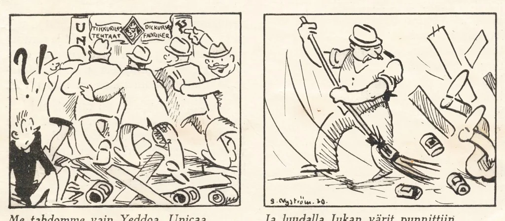 An illustration from Tikkurilan Viesti (1930-06), 1930, leaf 11