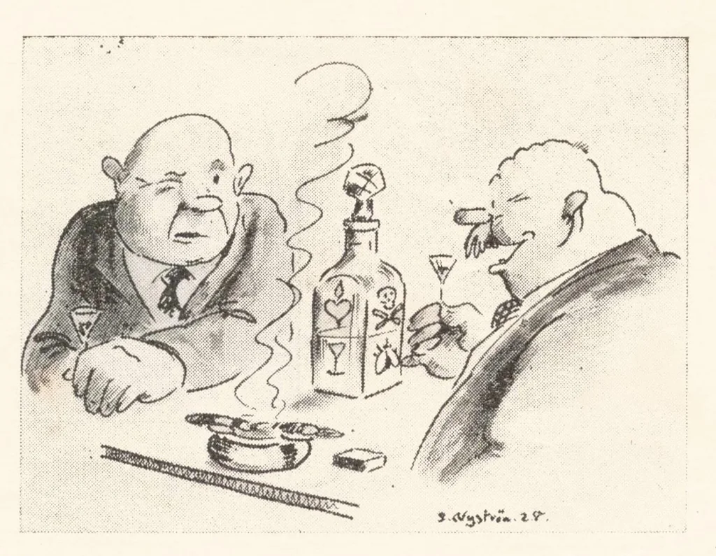 An illustration from Tikkurilan Viesti (1930-06), 1930, leaf 12
