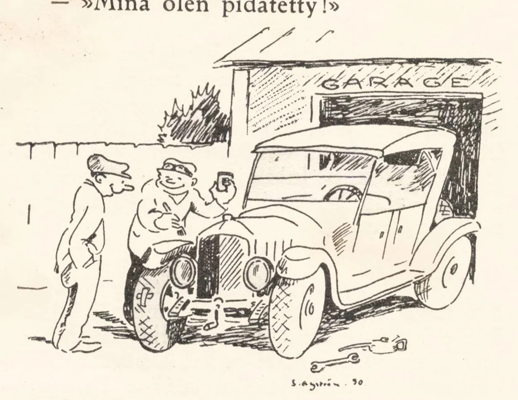 An illustration from Tikkurilan Viesti (1930-06), 1930, leaf 12