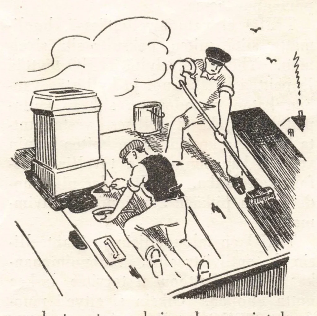 An illustration from Tikkurilan Viesti (1930-06), 1930, leaf 4