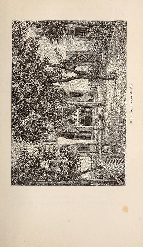 An illustration from Timbouctou, voyage au Maroc au Sahara et au Soudan, 1886, leaf 183