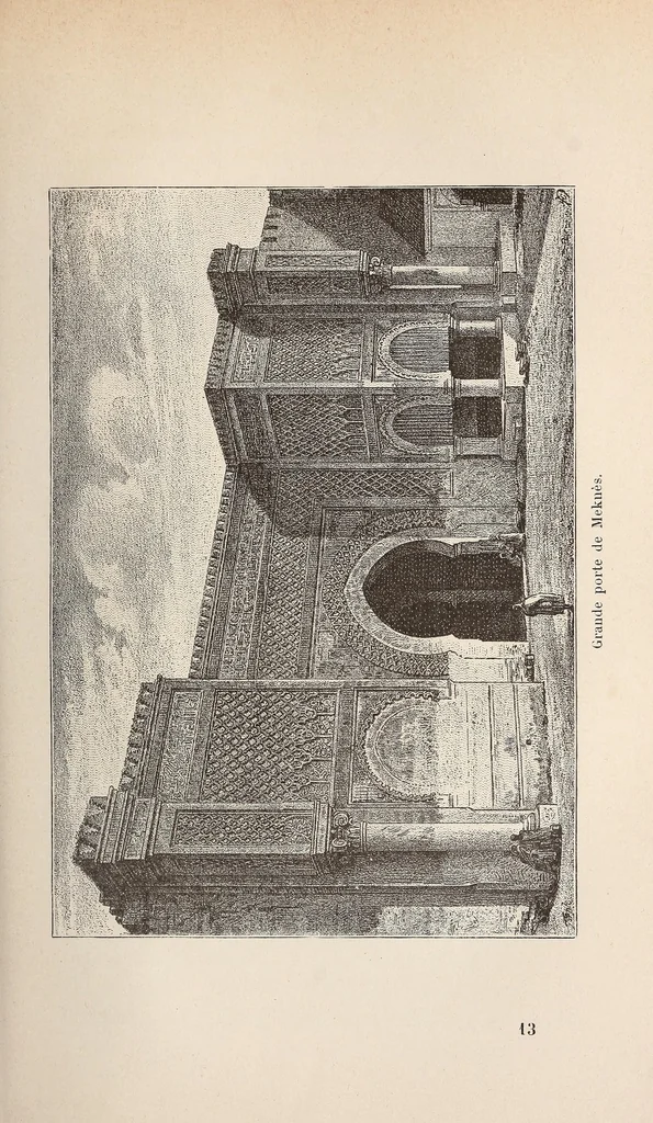 An illustration from Timbouctou, voyage au Maroc au Sahara et au Soudan, 1886, leaf 223