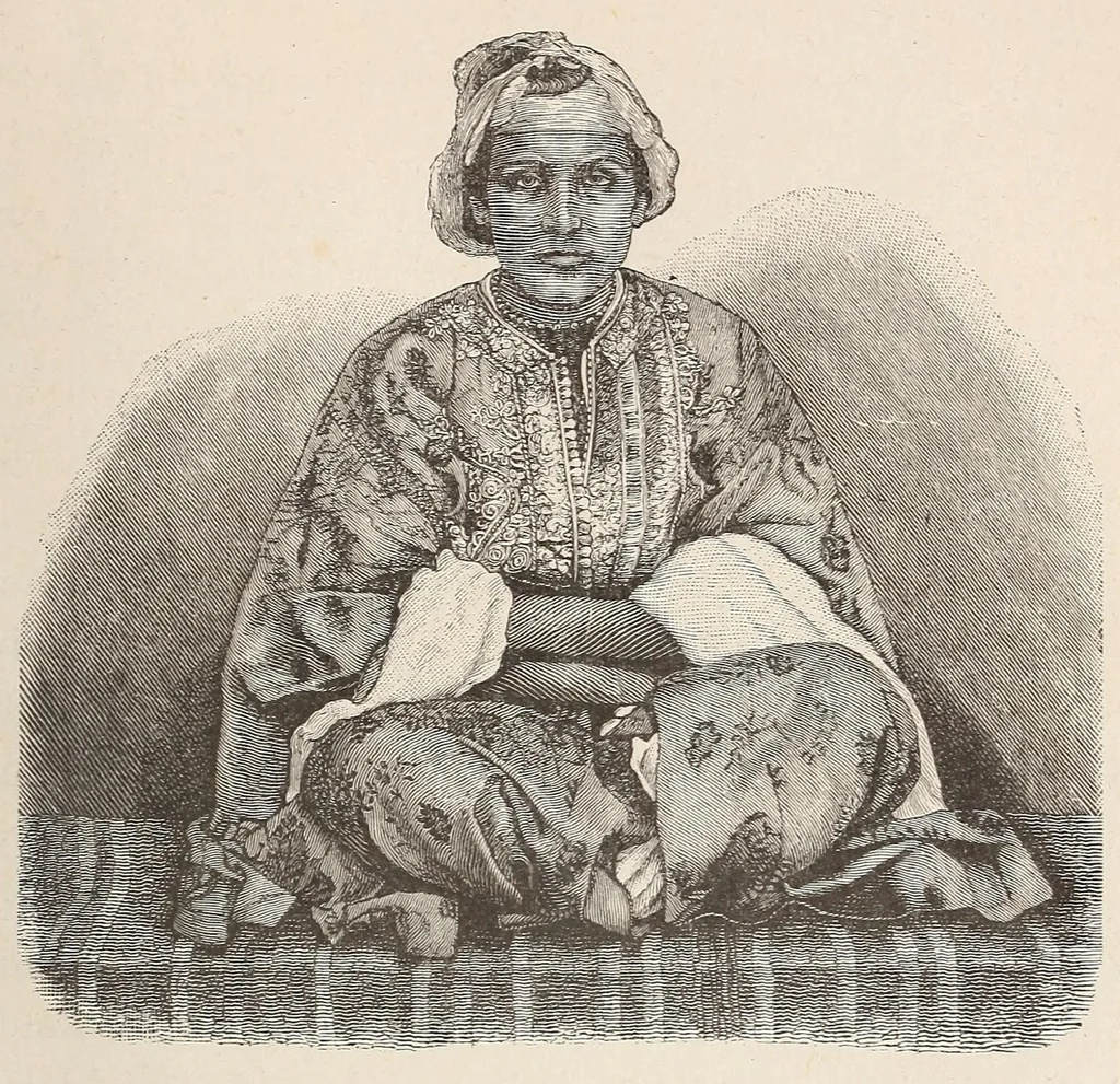 An illustration from Timbouctou, voyage au Maroc au Sahara et au Soudan, 1886, leaf 423