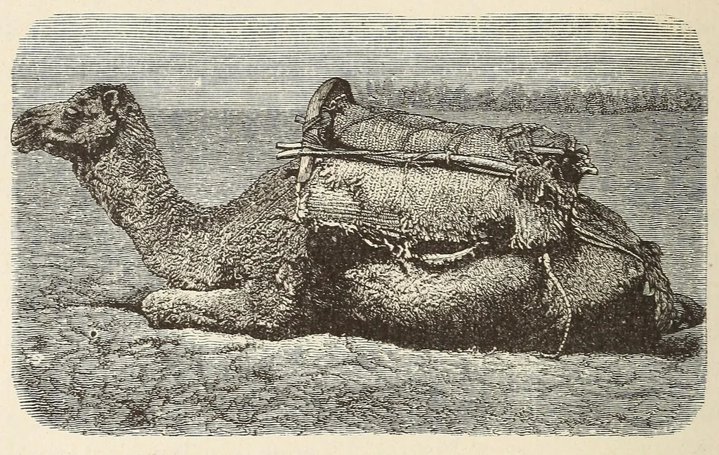 An illustration from Timbouctou, voyage au Maroc au Sahara et au Soudan, 1886, leaf 66