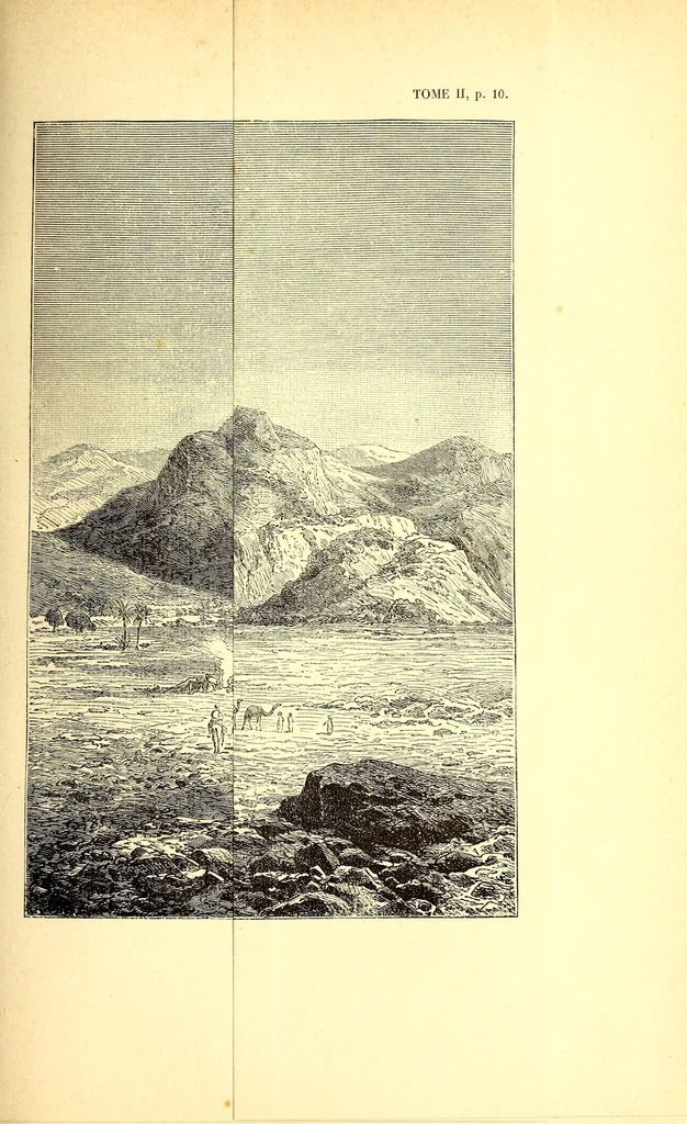 An illustration from Timbouctou, voyage au Maroc au Sahara et au Soudan, 1886, leaf 25