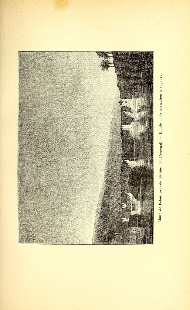 An illustration from Timbouctou, voyage au Maroc au Sahara et au Soudan, 1886, leaf 335