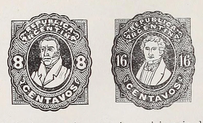 An illustration from Timbre-poste et le timbre fiscal : journal du collectionneur, 1863, leaf 486