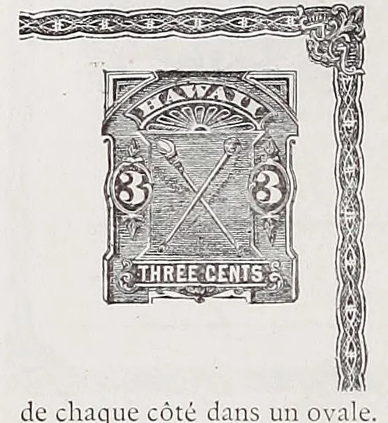 An illustration from Timbre-poste et le timbre fiscal : journal du collectionneur, 1863, leaf 964
