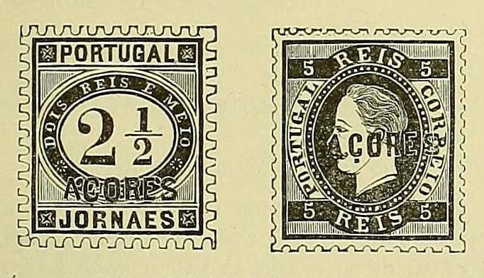 An illustration from Timbre-poste et le timbre fiscal : journal du collectionneur, 1863, leaf 1251