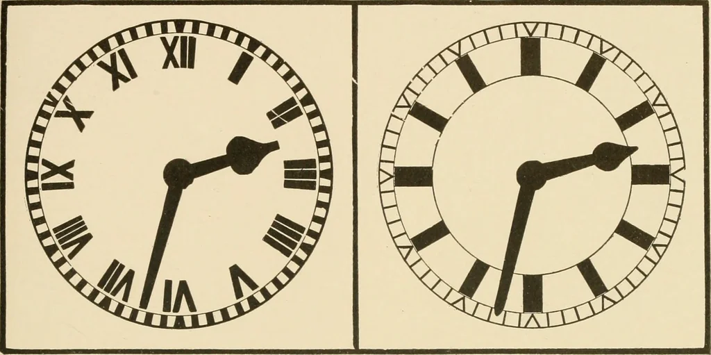 An illustration from Time and its measurement, 1909, leaf 40