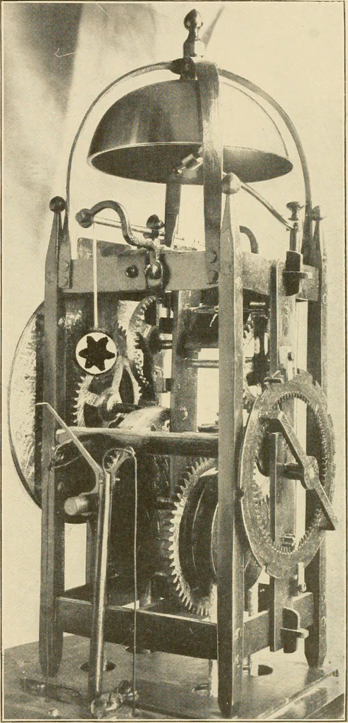 An illustration from Time and its measurement, 1909, leaf 44