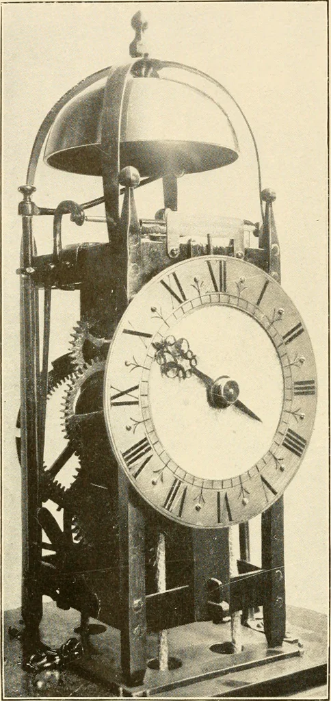 An illustration from Time and its measurement, 1909, leaf 45