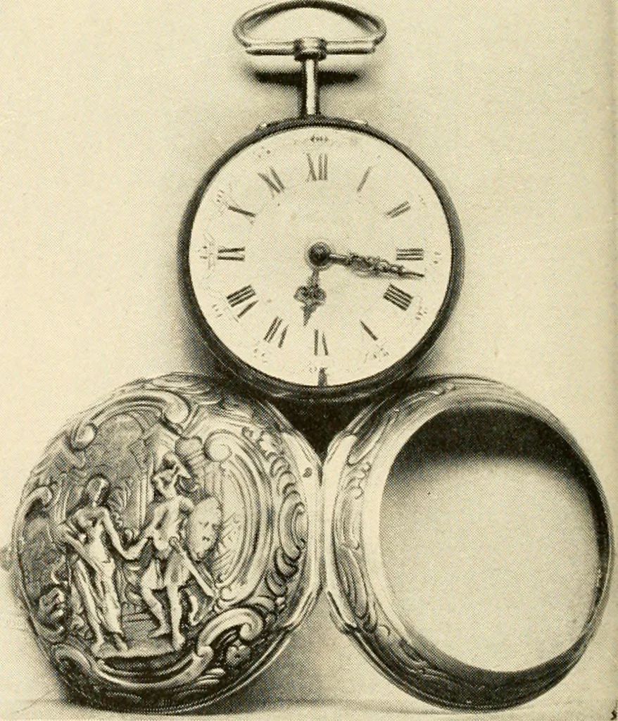 An illustration from Time and its measurement, 1909, leaf 45