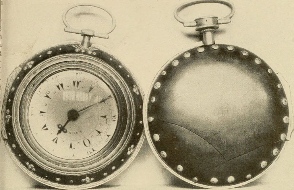 An illustration from Time and its measurement, 1909, leaf 46