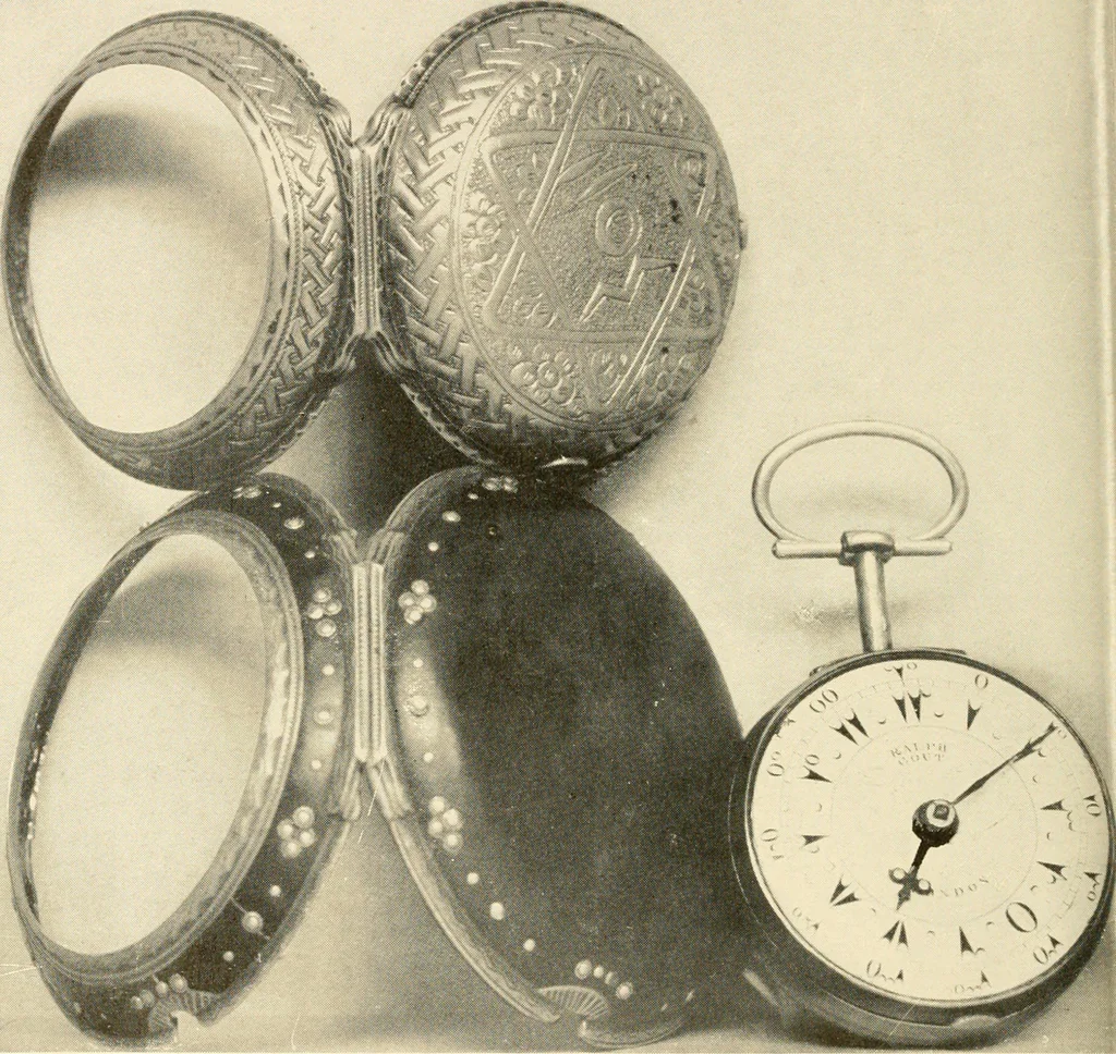 An illustration from Time and its measurement, 1909, leaf 47