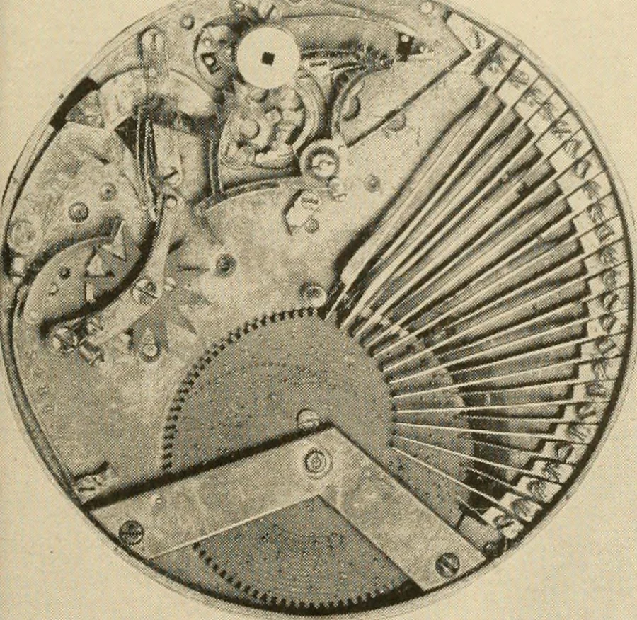 An illustration from Time and its measurement, 1909, leaf 50