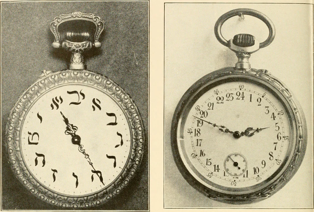 An illustration from Time and its measurement, 1909, leaf 51